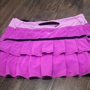 2 lululemon athletica Purple Athletic Skirt